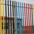 W Shape Powder Coated Euro Palisade Fence